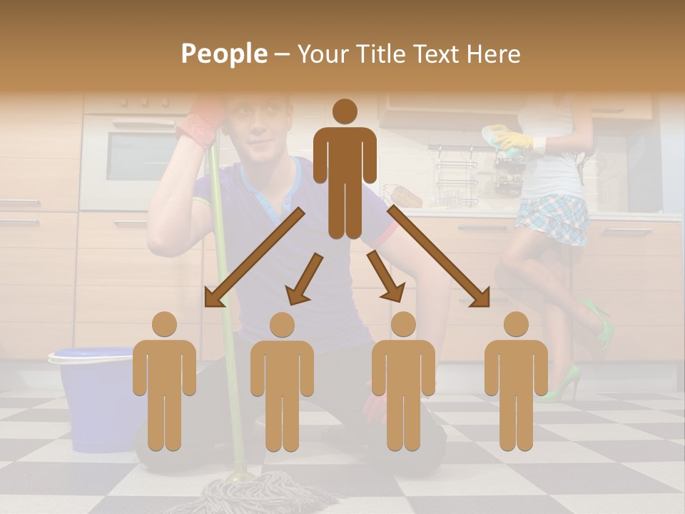 Maid Home Playful PowerPoint Template