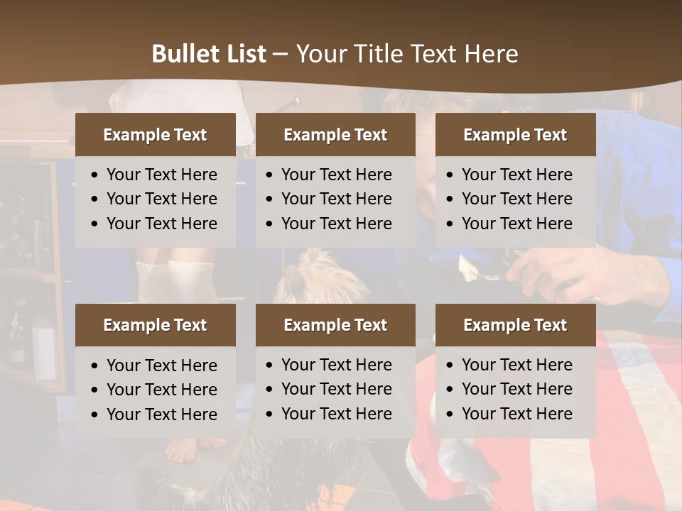 Woman Joy People PowerPoint Template