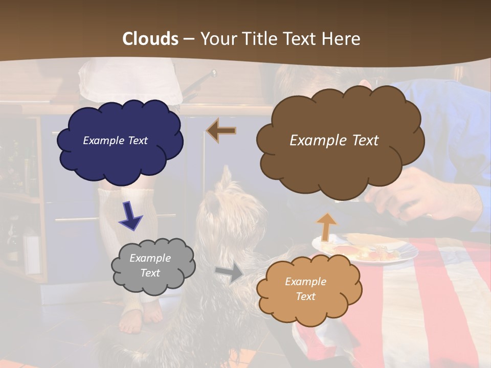 Woman Joy People PowerPoint Template