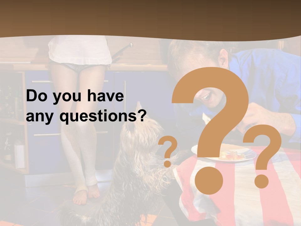 Woman Joy People PowerPoint Template