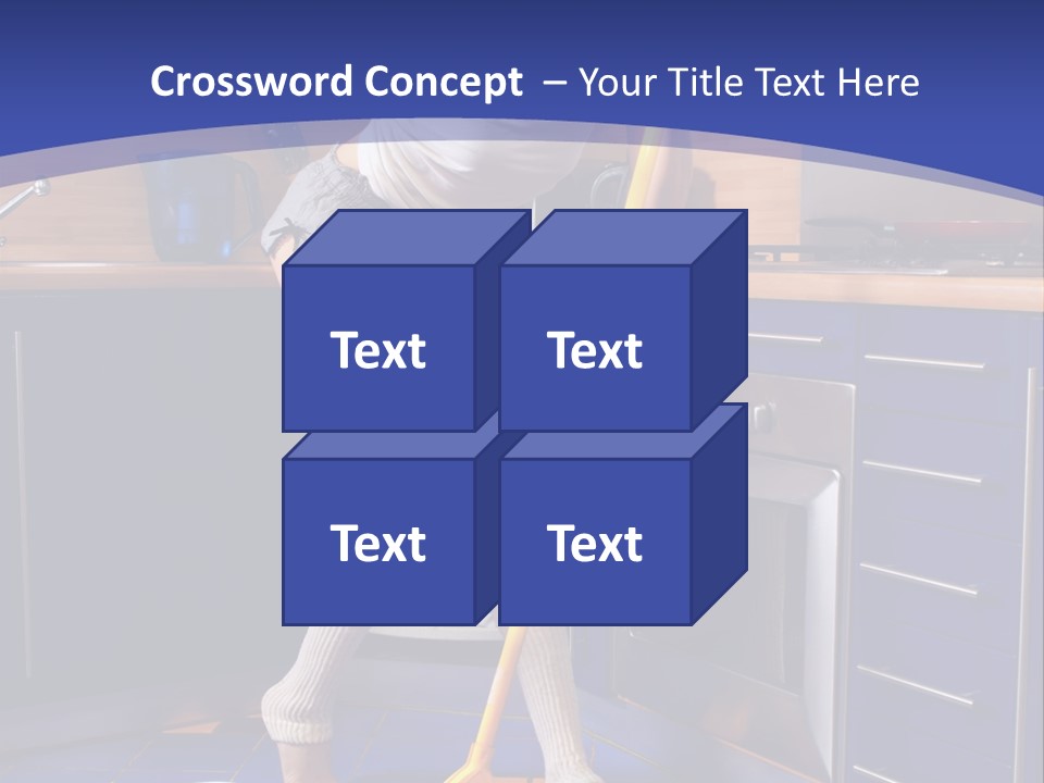 Funny One Person Beautiful PowerPoint Template