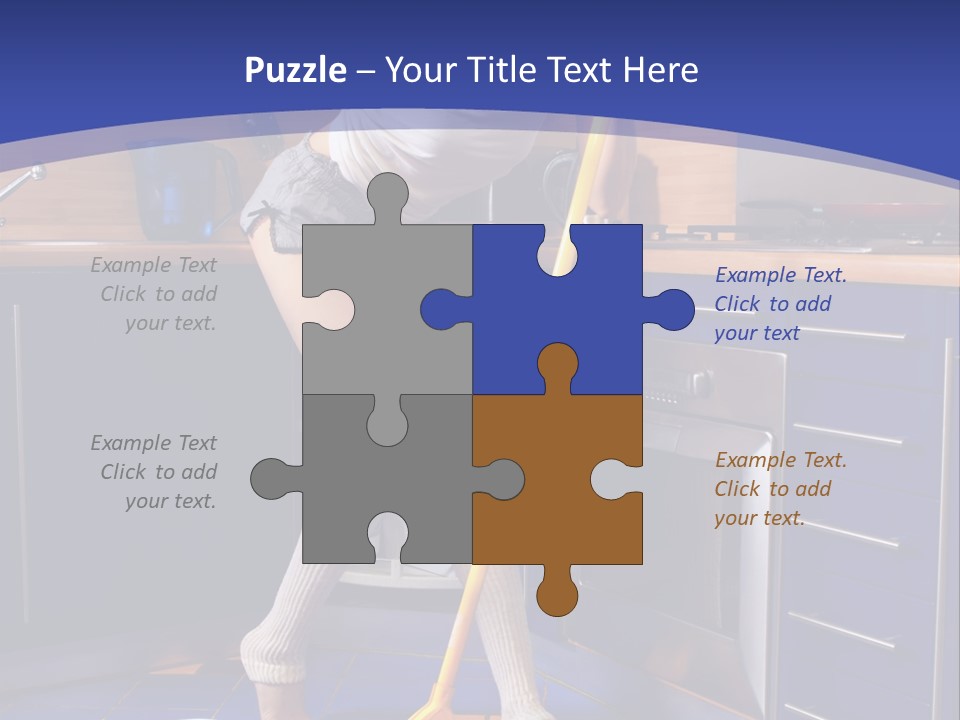 Funny One Person Beautiful PowerPoint Template