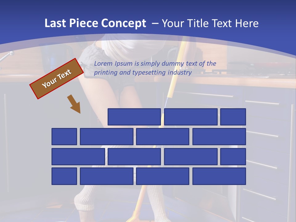 Funny One Person Beautiful PowerPoint Template