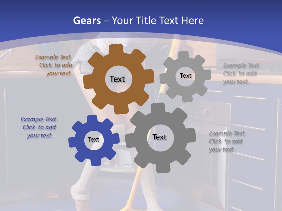 Funny One Person Beautiful PowerPoint Template