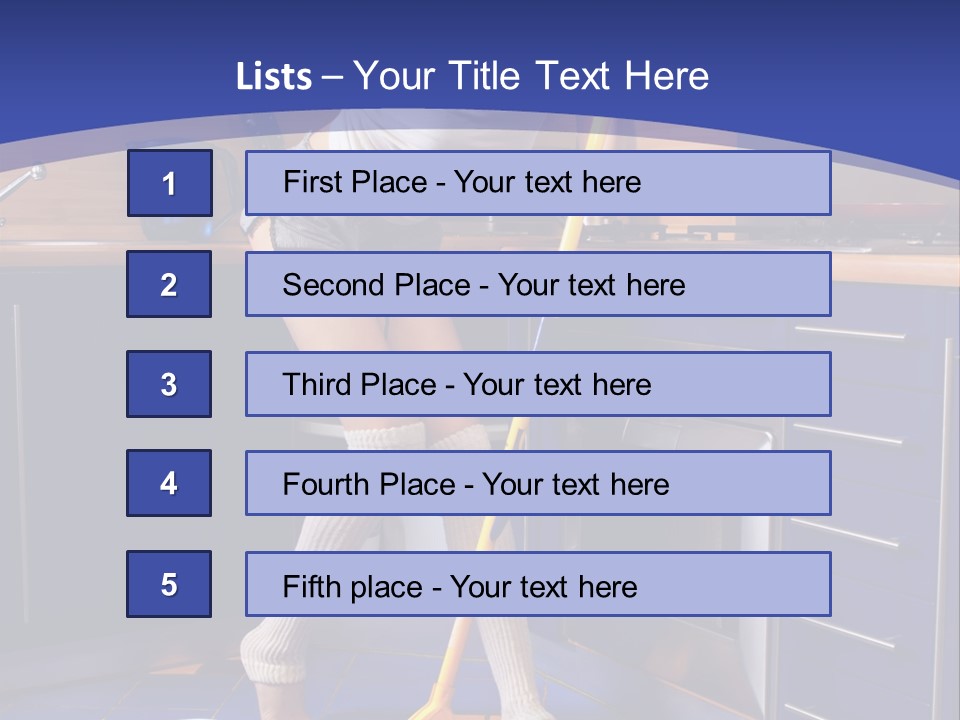Funny One Person Beautiful PowerPoint Template