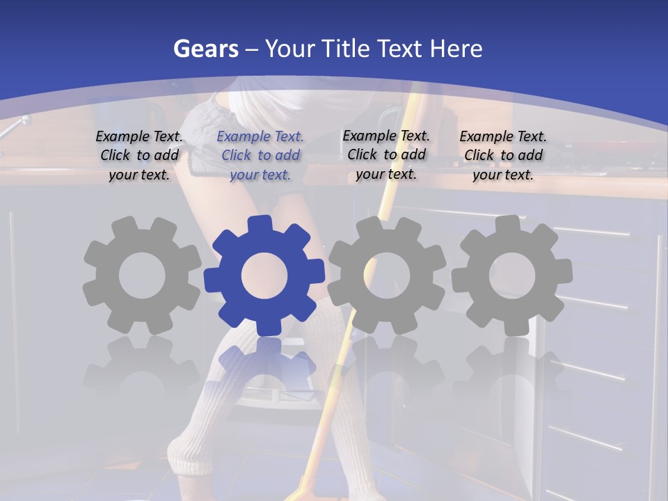 Funny One Person Beautiful PowerPoint Template