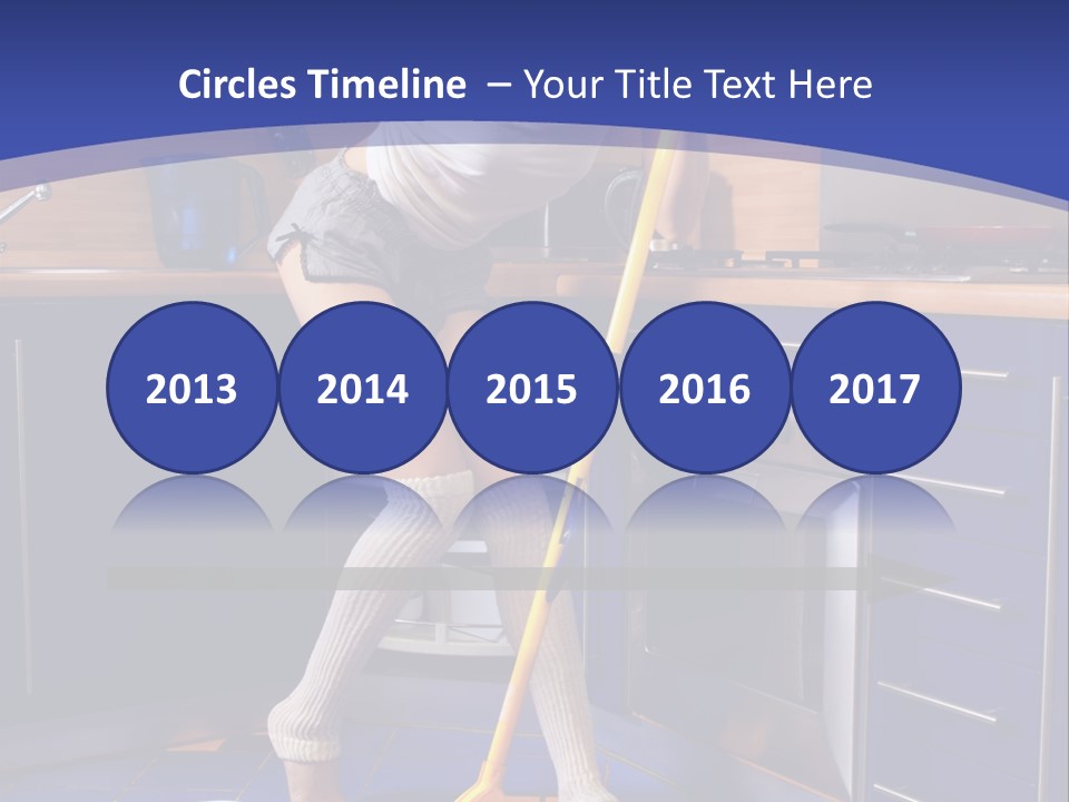 Funny One Person Beautiful PowerPoint Template