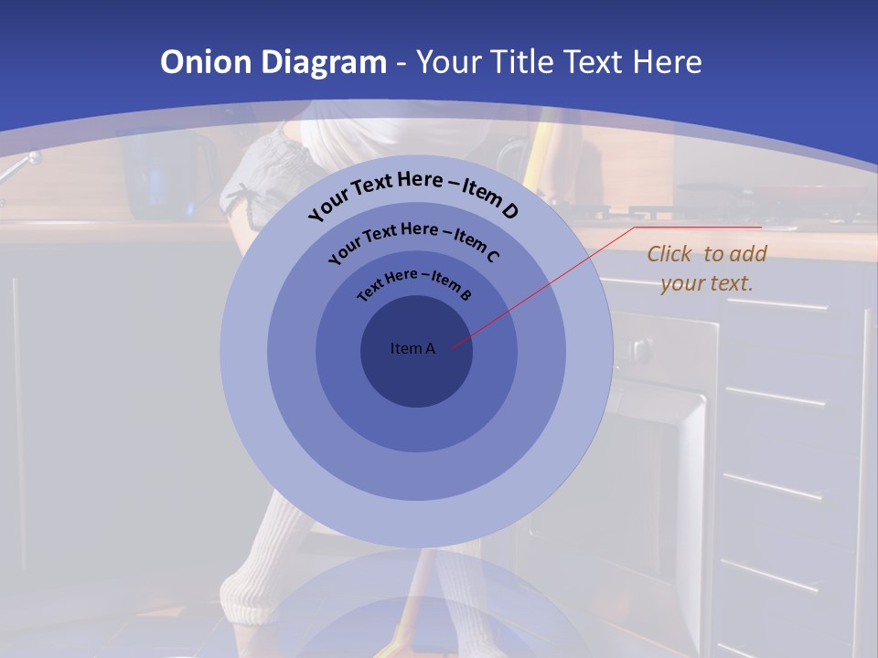 Funny One Person Beautiful PowerPoint Template