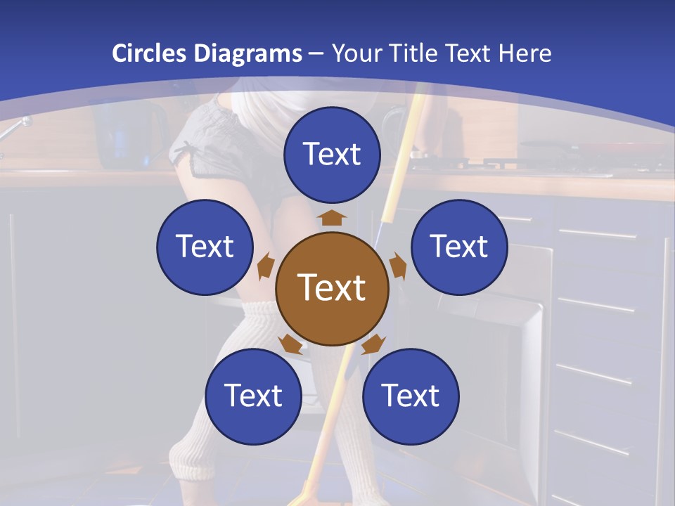 Funny One Person Beautiful PowerPoint Template