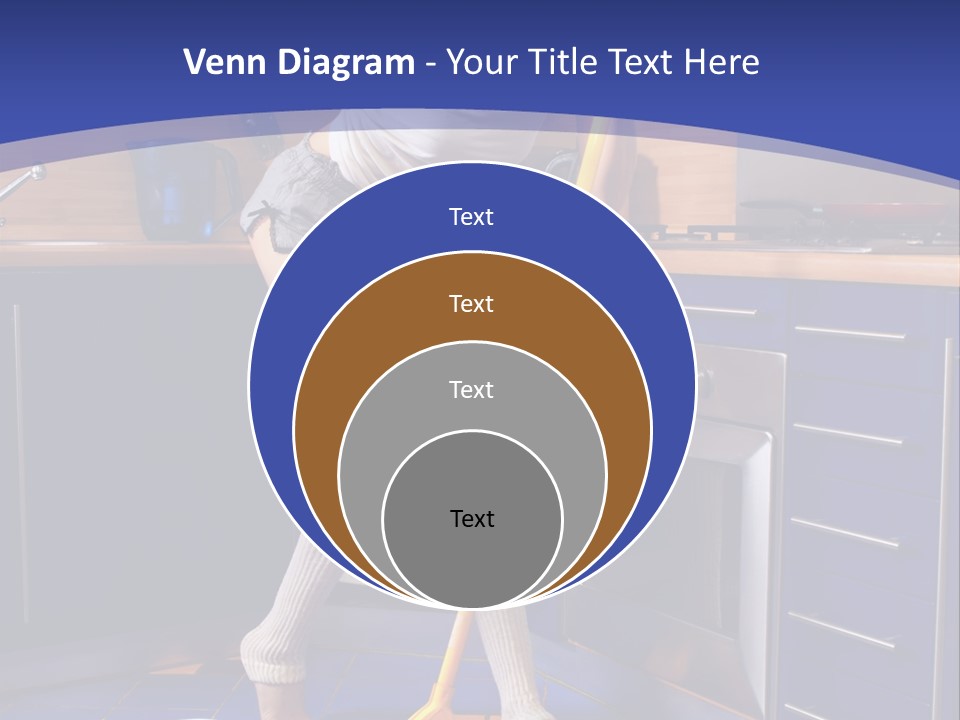 Funny One Person Beautiful PowerPoint Template