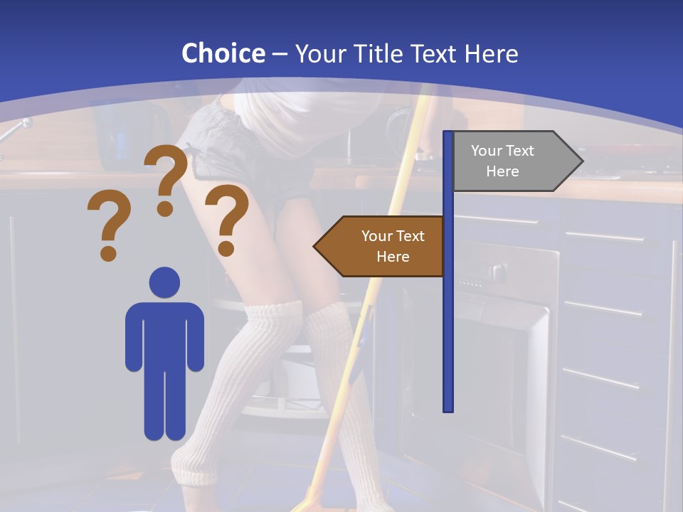 Funny One Person Beautiful PowerPoint Template