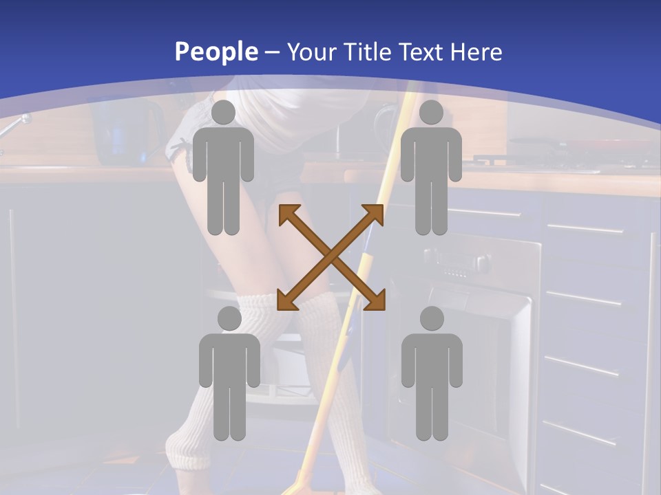 Funny One Person Beautiful PowerPoint Template