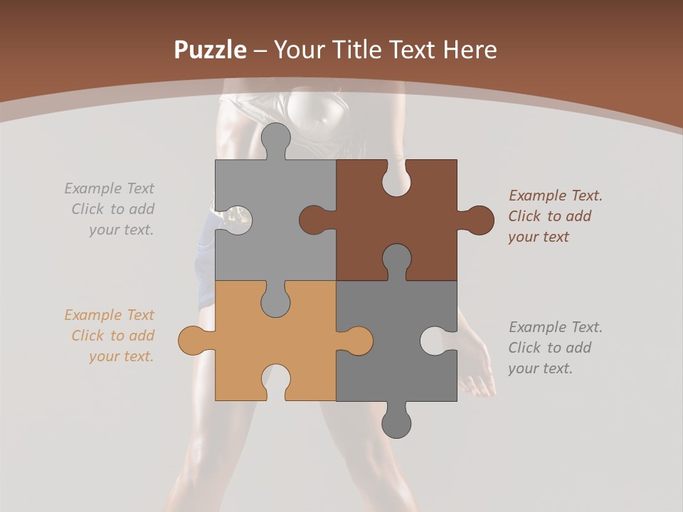 Beautiful Human Fashion PowerPoint Template