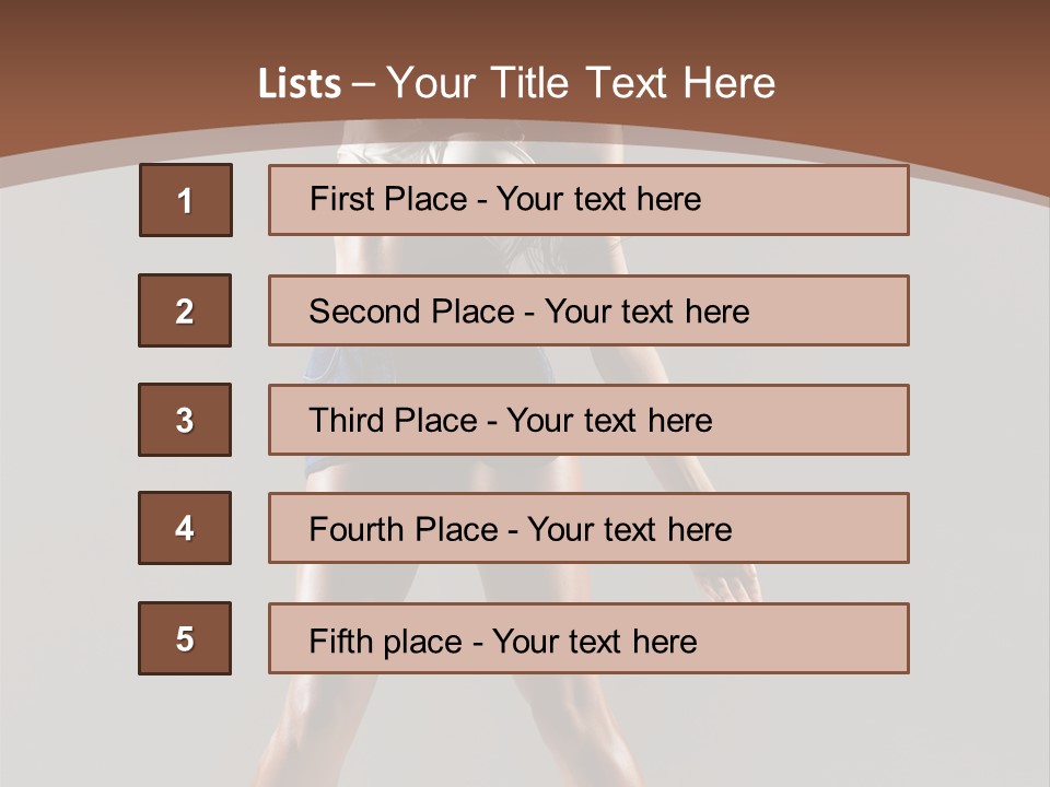 Beautiful Human Fashion PowerPoint Template