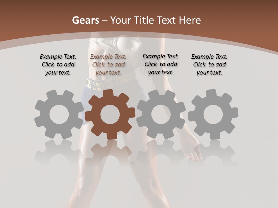 Beautiful Human Fashion PowerPoint Template