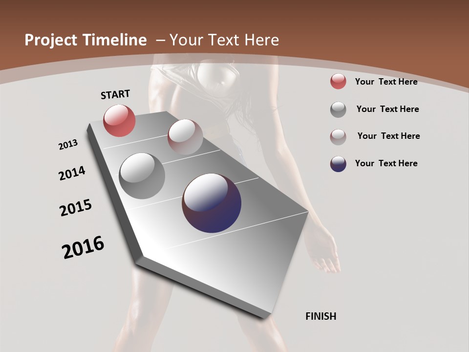 Beautiful Human Fashion PowerPoint Template