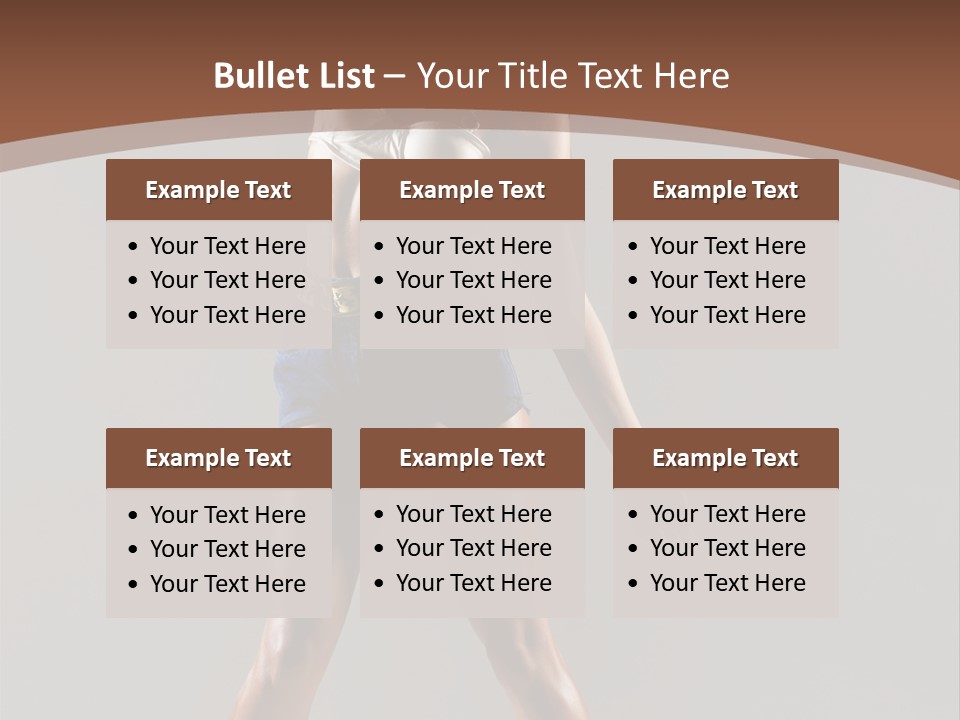 Beautiful Human Fashion PowerPoint Template