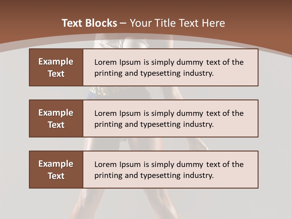 Beautiful Human Fashion PowerPoint Template