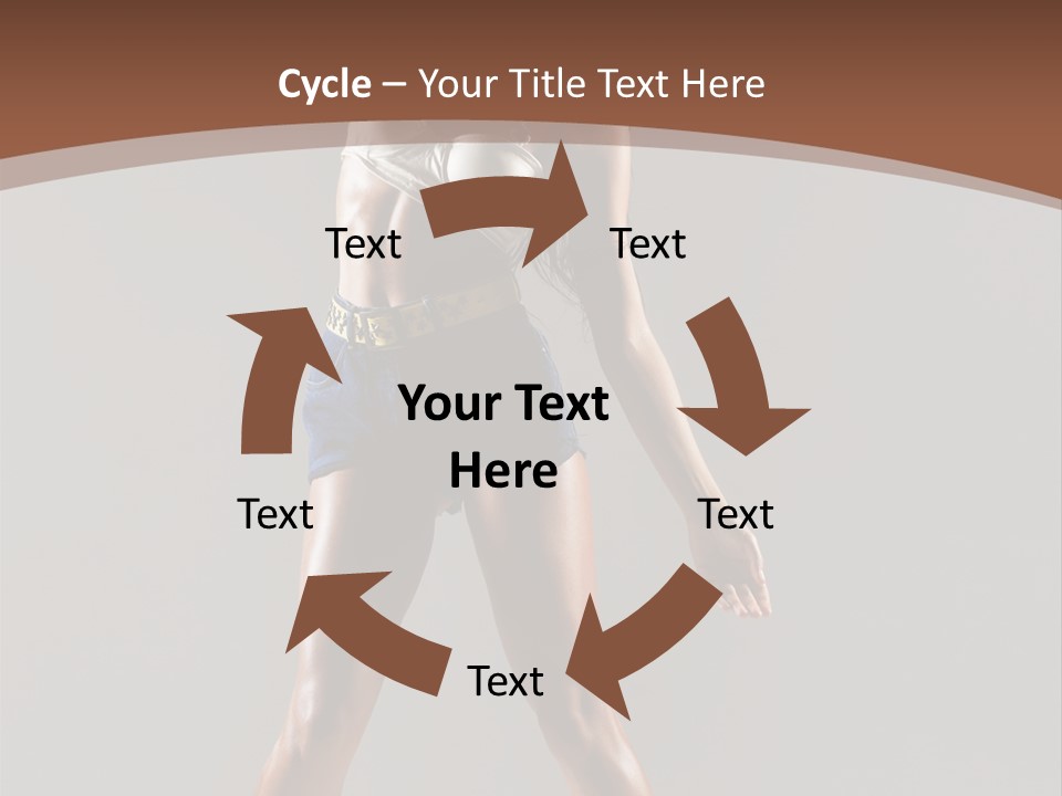 Beautiful Human Fashion PowerPoint Template