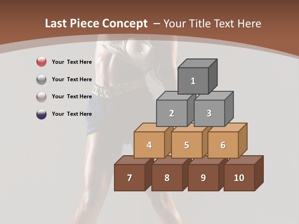 Beautiful Human Fashion PowerPoint Template