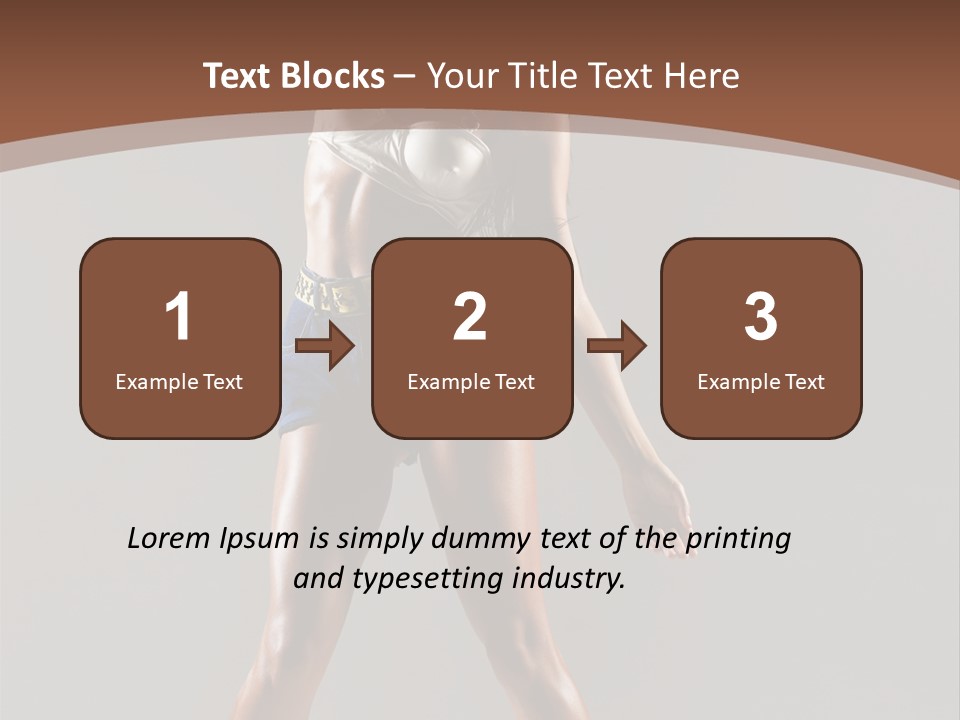 Beautiful Human Fashion PowerPoint Template