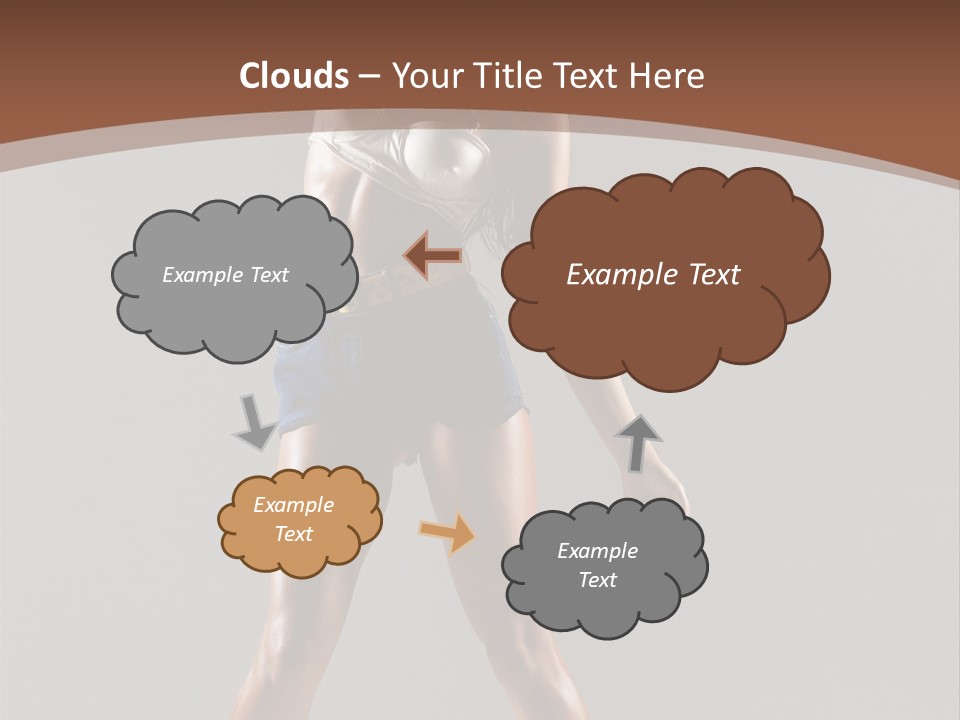 Beautiful Human Fashion PowerPoint Template