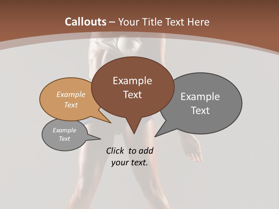 Beautiful Human Fashion PowerPoint Template