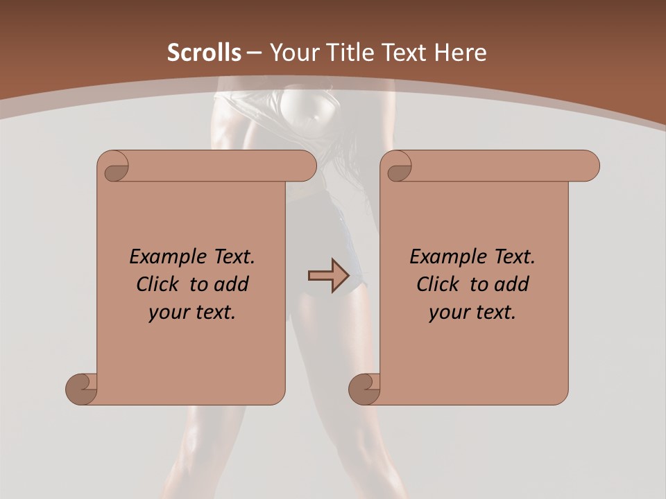 Beautiful Human Fashion PowerPoint Template
