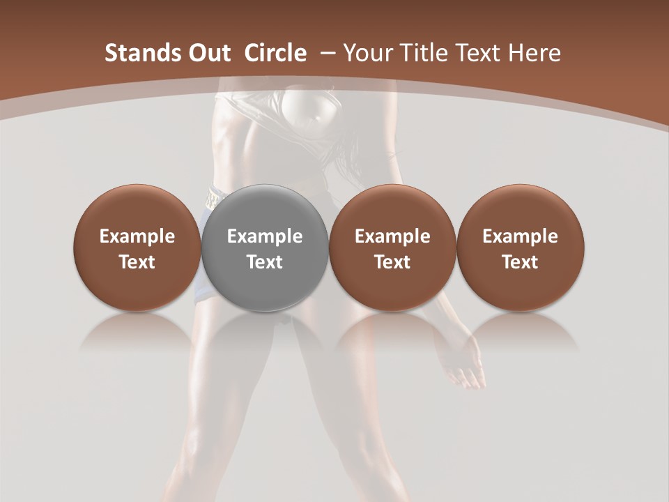 Beautiful Human Fashion PowerPoint Template