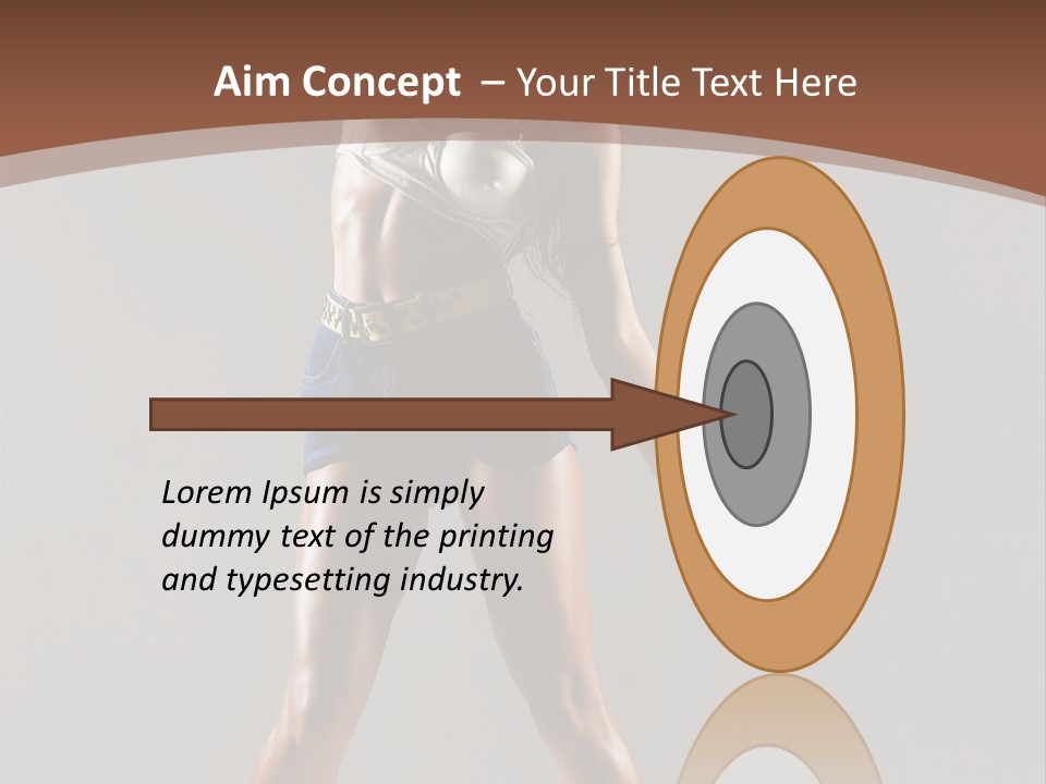 Beautiful Human Fashion PowerPoint Template