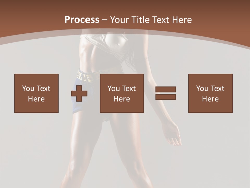 Beautiful Human Fashion PowerPoint Template