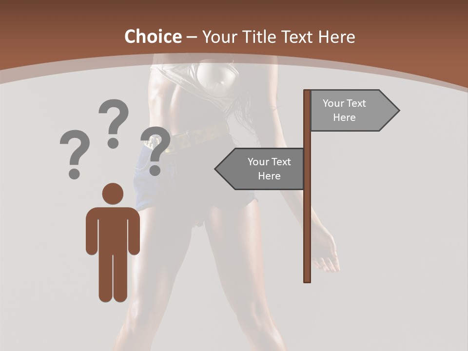 Beautiful Human Fashion PowerPoint Template