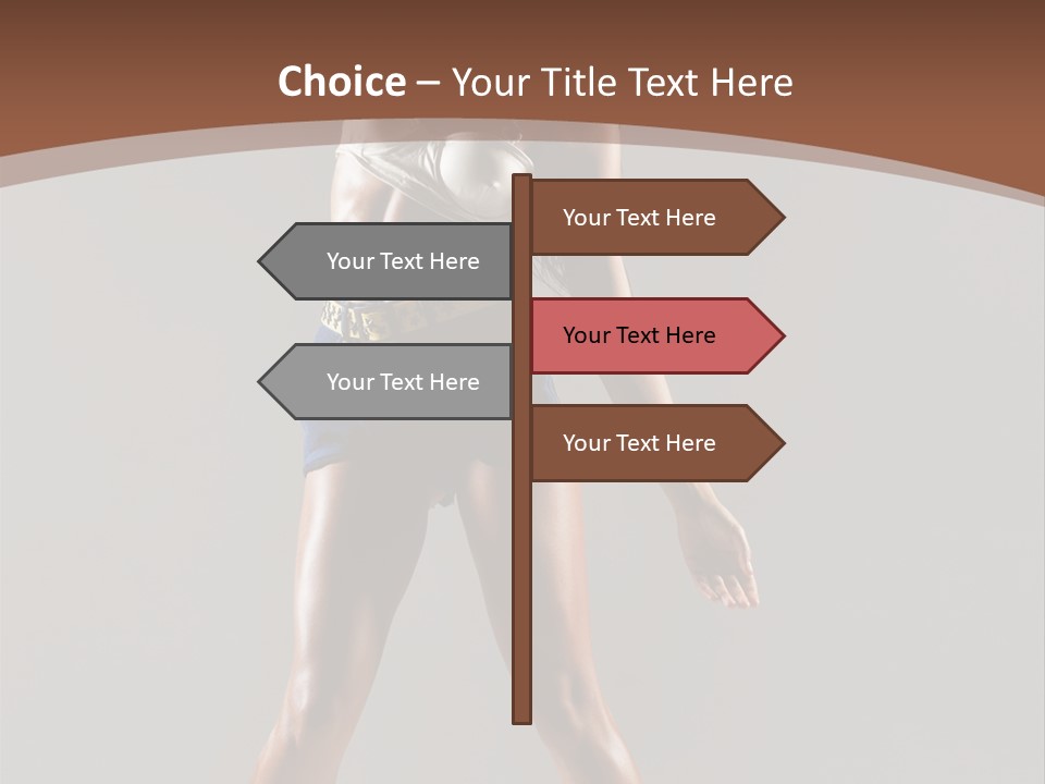 Beautiful Human Fashion PowerPoint Template