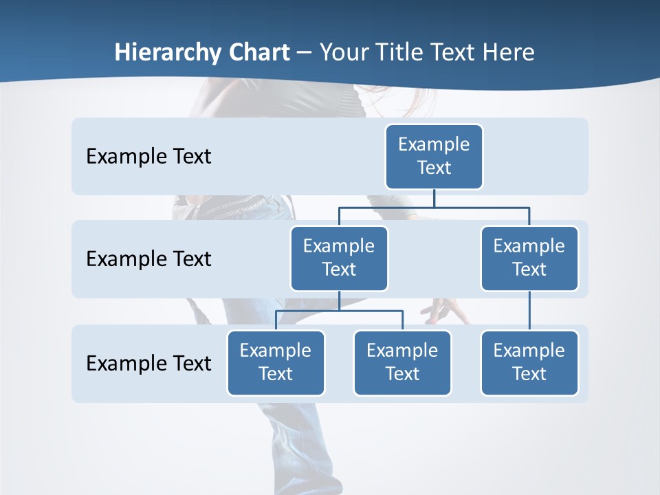 Dancer Stretching One PowerPoint Template