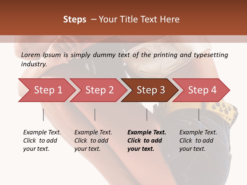 Performer Female Grace PowerPoint Template