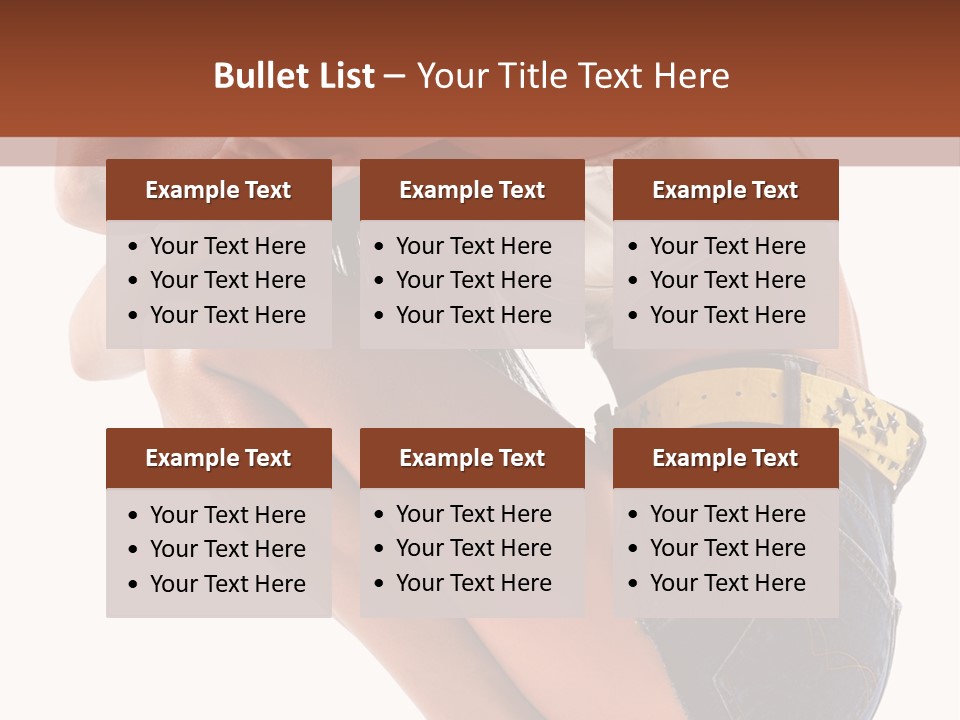 Performer Female Grace PowerPoint Template