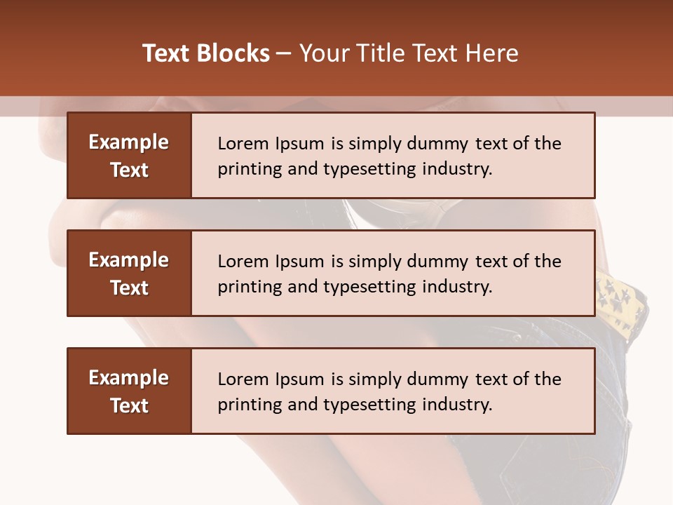 Performer Female Grace PowerPoint Template