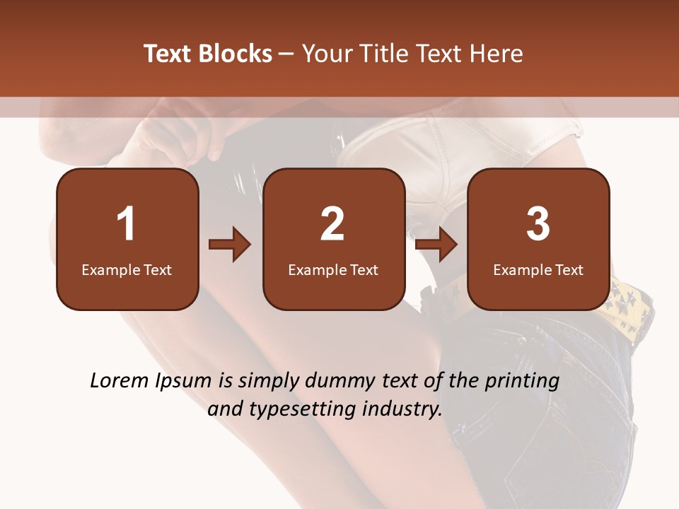 Performer Female Grace PowerPoint Template