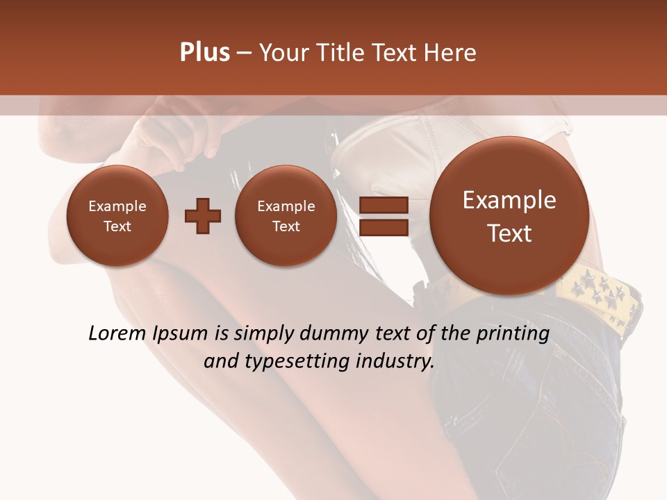 Performer Female Grace PowerPoint Template