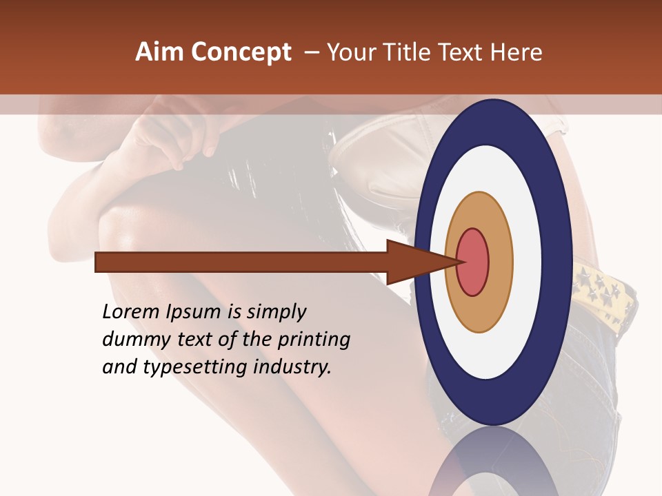 Performer Female Grace PowerPoint Template