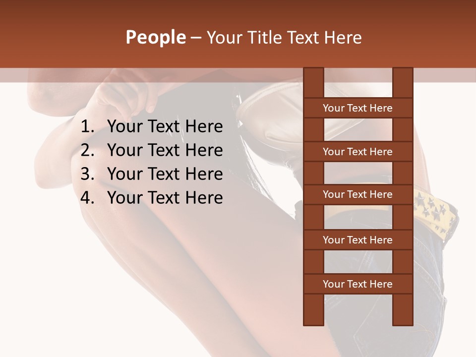 Performer Female Grace PowerPoint Template