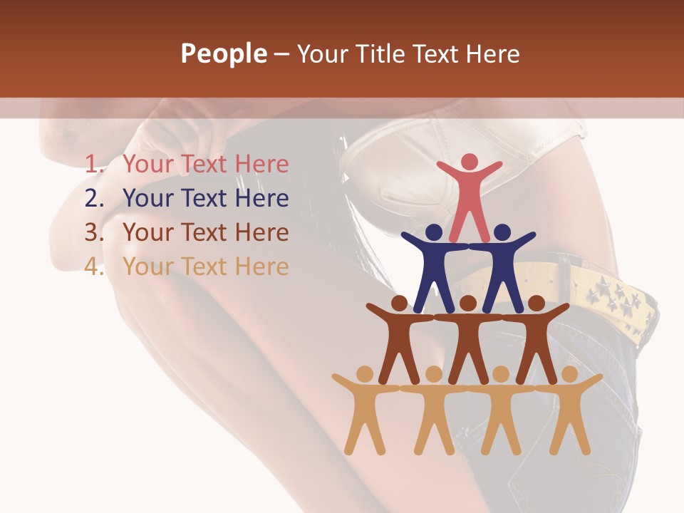 Performer Female Grace PowerPoint Template