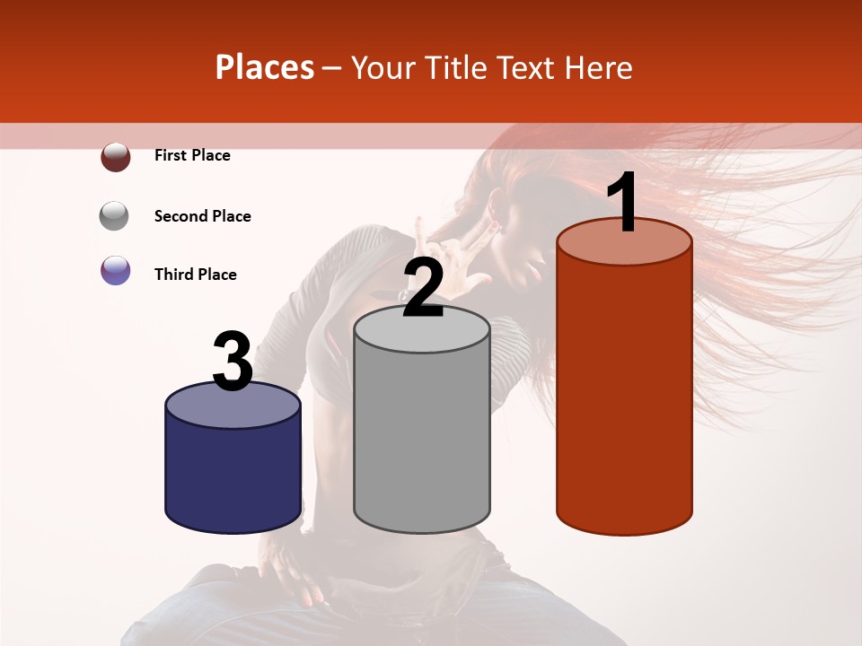 Gymnastic Performance Human PowerPoint Template