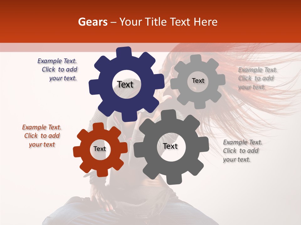 Gymnastic Performance Human PowerPoint Template