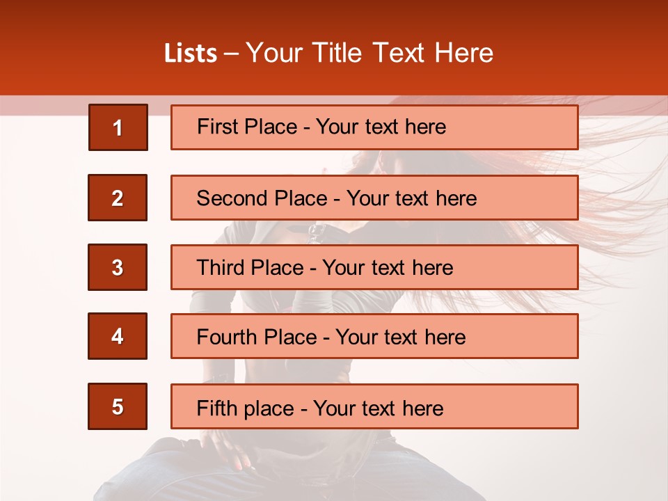 Gymnastic Performance Human PowerPoint Template
