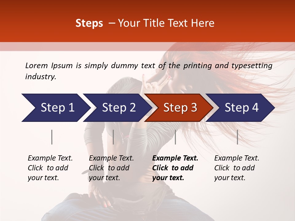 Gymnastic Performance Human PowerPoint Template