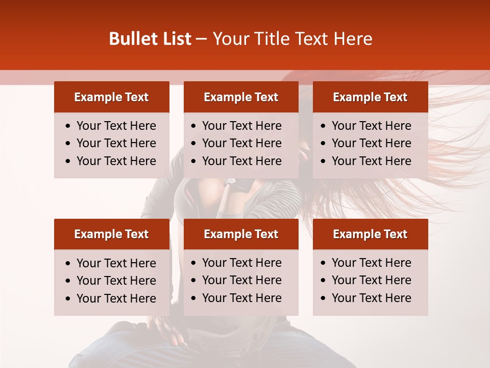 Gymnastic Performance Human PowerPoint Template