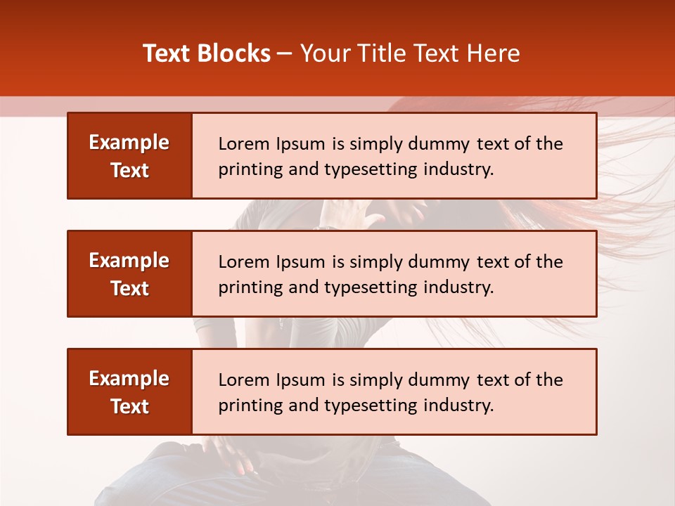 Gymnastic Performance Human PowerPoint Template