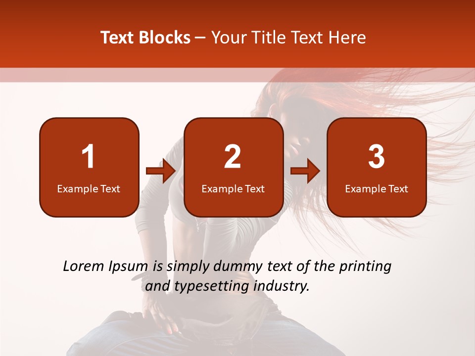 Gymnastic Performance Human PowerPoint Template