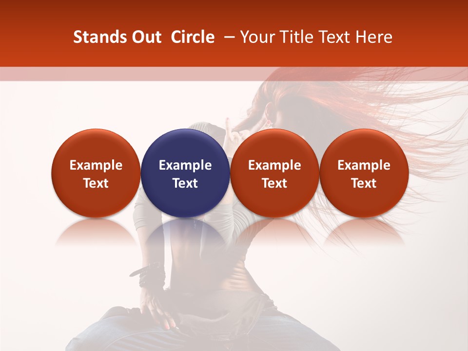 Gymnastic Performance Human PowerPoint Template